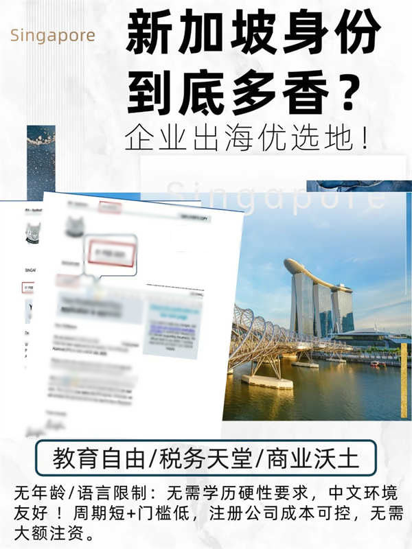 为何企业家们都钟情新加坡身份？