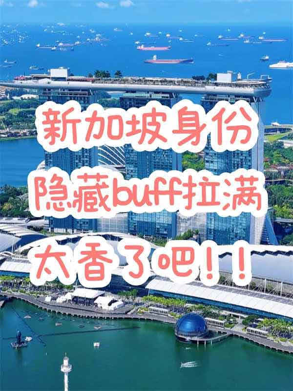 太香了!新加坡身份隐藏福利你不会不知道吧? 太香了!新加坡身份隐藏福利你不会不知道吧?