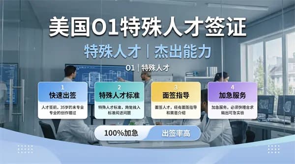 美国O1签证,提前登录美国的捷径! 美国O1签证,提前登录美国的捷径!