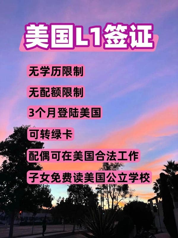 美国L1签证比H1B香太多了! 美国L1签证比H1B香太多了!
