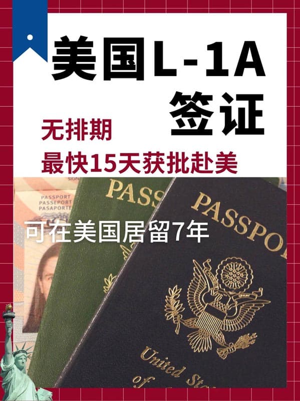 L1A签证,2个月全家落地美国! L1A签证,2个月全家落地美国!