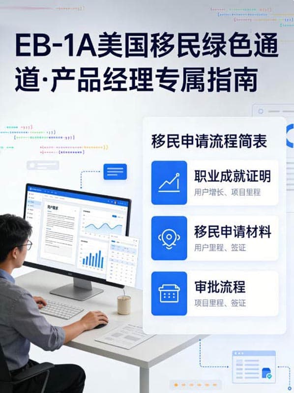 EB-1A美国移民绿色通道，互联网产品经理专属指南