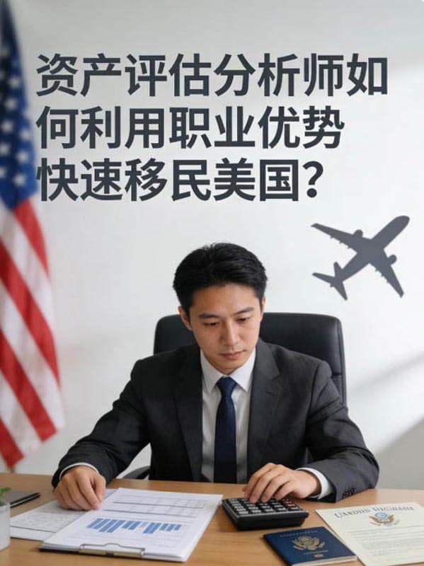 资产评估分析师如何利用职业优势快速移民美国? 资产评估分析师如何利用职业优势快速移民美国?