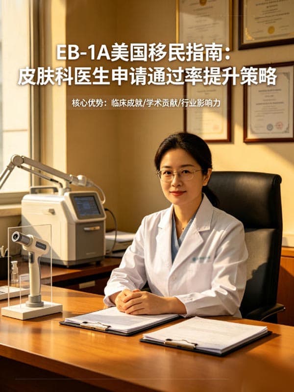 EB-1A美国移民指南｜皮肤科医生如何提升申请通过率